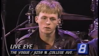January 14, 1993 - Jim Ellison of Material Issue Interviewed Live on Indianapolis TV