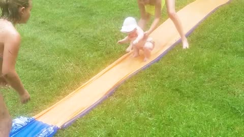 Funny Babies Playing Slide Fails - Cute Baby Videos-7