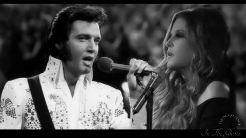 IN THE GETTHO - ELVIS and DAUGHTER