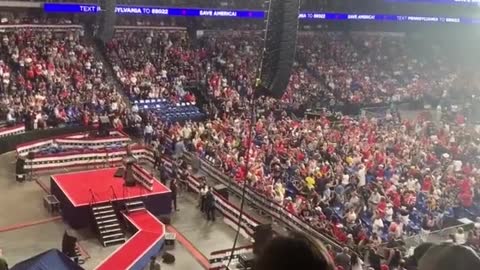 The turnout to Trump and Biden's rally had varying results