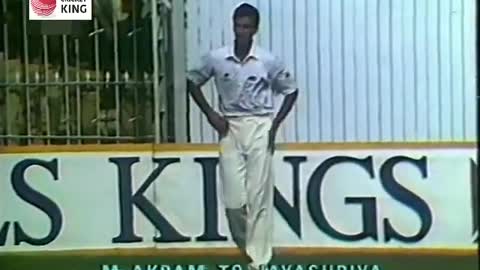 Muhammad Akram Debut Odi & Wicket @ Gujranwala Srilanka Tour Pakistan 1995