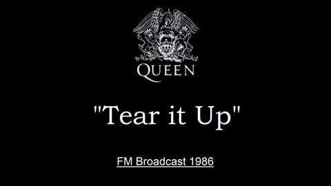 Queen - Tear it Up (Live in Mannheim, Germany 1986) FM Broadcast