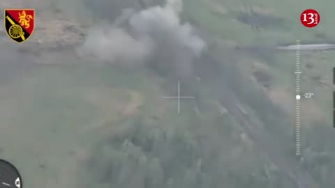 shocking video from Ukraine: explosion of a Russian T80 tank
