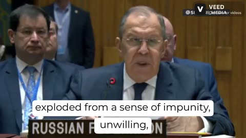 Lavrov on why the SWO started and who it is against.