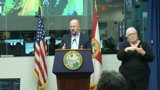 Governor Ron DeSantis Holds a Press Conference at the Emergency Operations Center in Tallahassee, FL