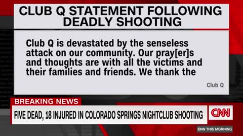 Colorado shootings at the Gay club