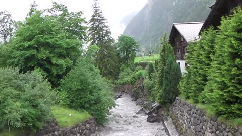 Road to Zermatt Switzerland via Interlaken, Spiez and Grindelwald