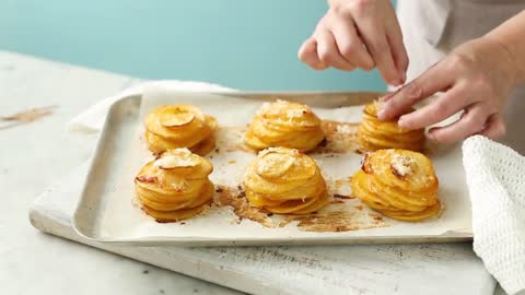 crispy & Parmesan Potato Stacks