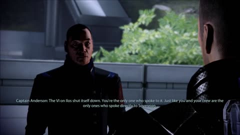 Mass Effect 2: Meeting Captain Anderson