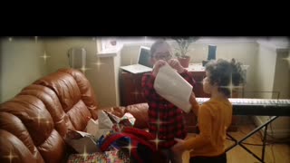February 2017 Ayrton unwrapping more birthday presents at daddy's part 3