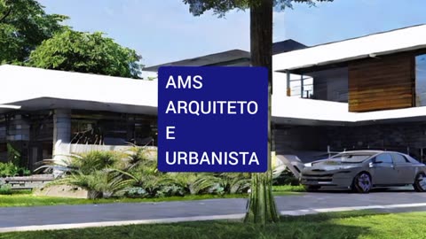 Projeto para construir, casa linear com dois pavimentos - AMS ARQUITETO E URBANISTA