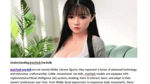 The Future of Pleasure: Unveiling the Innovation Behind Irontech Sex Dolls