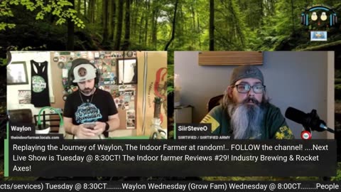 Mcabee's Live Market 24/7: Presented by Waylon, The Indoor Farmer. Veteran Pushing Sustainability