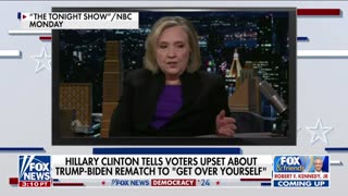 Hillary Clinton sends message to unhappy voters: 'Get over yourself'