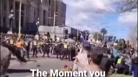 Anti-Covid Tyranny Protest in Australia