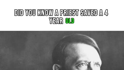 A Twist of Fate: Priest Rescues Young Adolf Hitler from Drowning