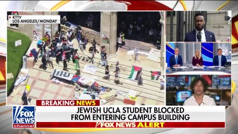 Protesters at UCLA Block Jewish Student From Entering Campus