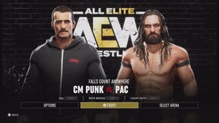 MATCH 241 CM PUNK VS PAC WITH COMMENTARY