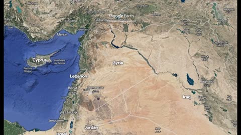 "Syria 🌍 Timeless Legacy: Google Earth Zoom Across Millennia of History! #ExploreSyria"