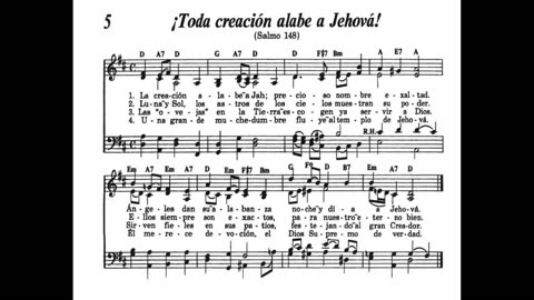 ¡Toda creación alabe a Jehová! (Canción 5 de Canten Alabanzas a Jehová)