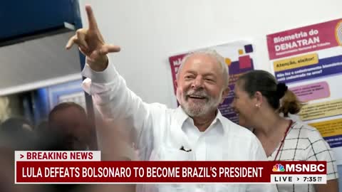 Da Silva Defeats Bolsonaro To Become Brazil's President