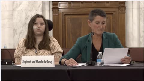 Maddie de Garay's story from Senate Hearing