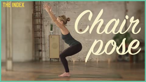 Learn Yoga to Improve Your Flexibility How to Do Chair Pose Briankavideo