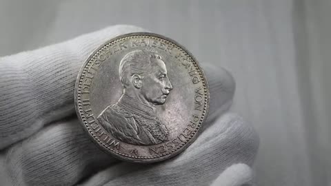 Deutsches Reich Preussen Wilhelm II 5 Mark 1913 A Uniform @coincombinat