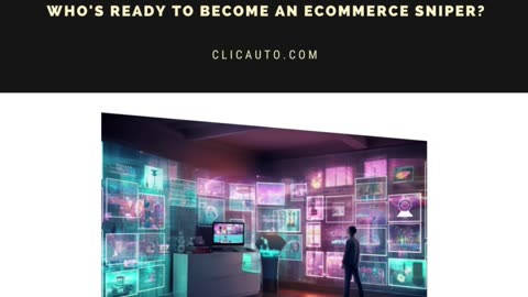 🎯🤖 WHO'S READY TO BECOME AN ECOMMERCE SNIPER?