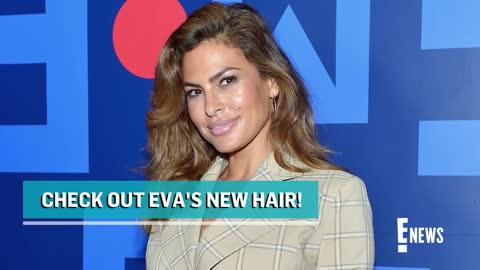 Eva Mendes Debuts FIERY RED Hair in Must-See Makeover E!