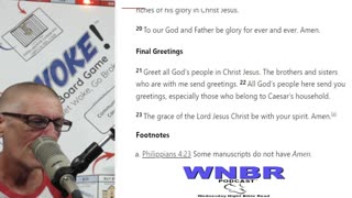 Wednesday Night Bible Read - Philippians 3-4