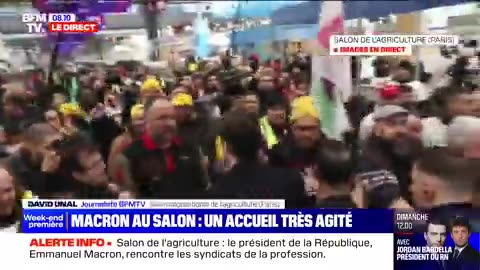 Francia | Ahora | Agricultores fuerzan las puertas del Salón Agrícola