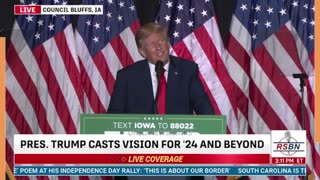 Trump: We Will Not Allow The Globalists To Rig The 2024 Election - 7/7/23