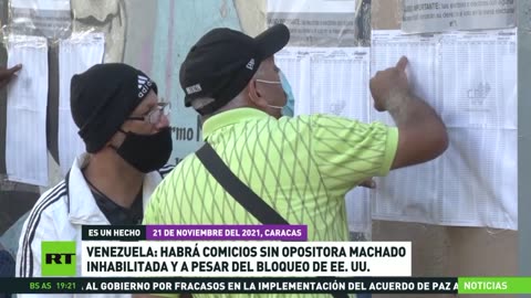 Venezuela: Habrá elecciones sin la candidata inhabilitada Machado y pese a las sanciones de EE.UU.