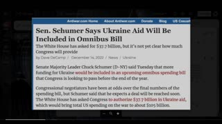 $37 Billion More To Ukraine Thrown Into Must-Pass Omnibus Bill