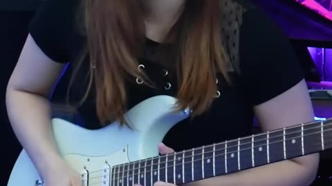 Red Hot Chili Peppers - Californication Guitar Solo By Juliana Wilson