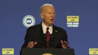 'This Is Fine, He's Fine': Biden Invents New Car Company While Trying To Praise UAW Workers