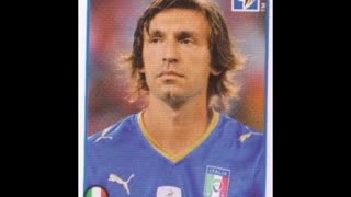 PANINI STICKERS ITALY TEAM WORLD CUP 2010