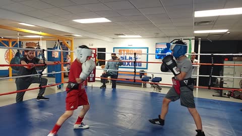 Joey boxing Nick 1/11/22