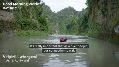 Good Morning World Day 188 of 365 - Canoeing, Whanganui River