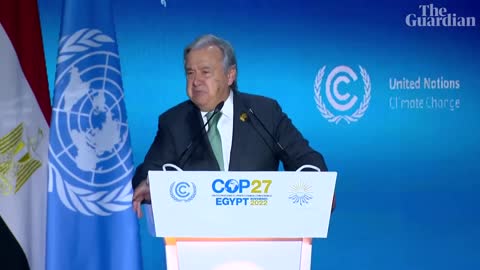 We are in the fight of our lives,' says UN chief at Cop27 climate summit