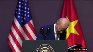 WATCH: Biden Get Abruptly Cut Off After He Makes Embarrassing “Third World” Gaffe About Vietnam