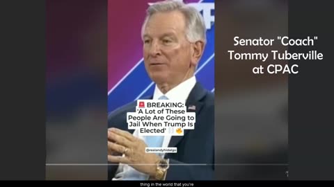 Senator Tommy Tuberville - This year is going to get ugly!