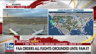 FAA orders all flights grounded for the first time since 9-11