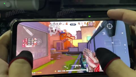 Valorant mobile Hand Cam video gameplay