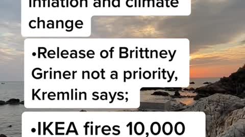 #climatechange #inflation #brittneygriner #russia