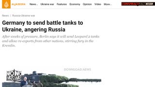 Alex Jones: Russian News Is Calling For Putin To Nuke Berlin - 1/25/23
