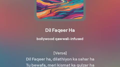 Dil Faqeer Hai #RomanticMelodies #lovesongs