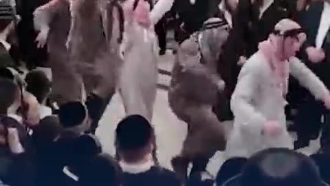Zionists mock Arabs during a wedding