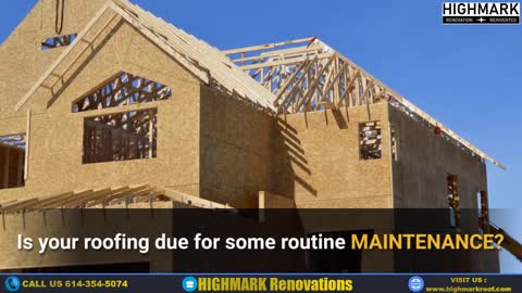 Roof Maintenance by Highmark Renovations Columbus, OH